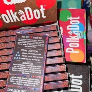 Polkadot chocolate bars